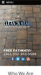 Mobile Screenshot of cleannsealteam.com